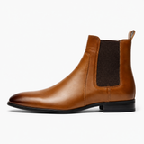 Men's Brown Leather Ankle Boots