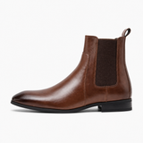 Men's Brown Leather Ankle Boots