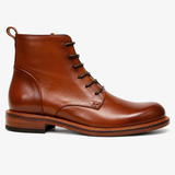Men's Leather Lace-Up Ankle Boots