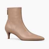 Women's Taupe Leather Boots