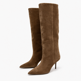 Women's Suede Stiletto-Heeled Boots