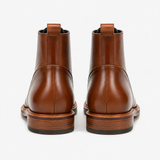 Men's Leather Lace-Up Ankle Boots