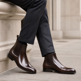 Men's Brown Leather Boots
