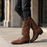 Men's Leather Western Boots