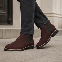 Men's Winter Leather Ankle Boots