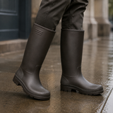 Men's Black Rubber Boots