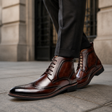 Men's Brown Leather Boots