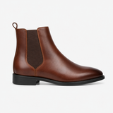 Men's Cognac Leather Boots