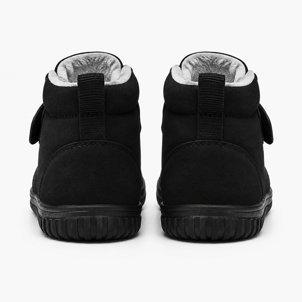 Boys' Lined Leather Ankle Boots