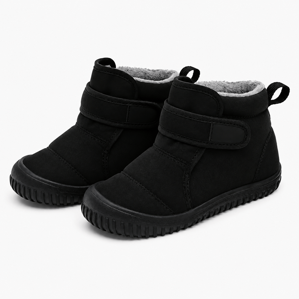 Boys' Lined Leather Ankle Boots