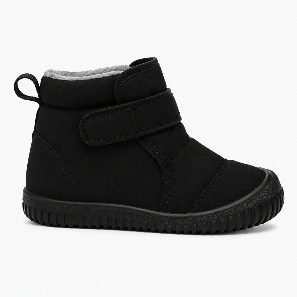 Boys' Lined Leather Ankle Boots