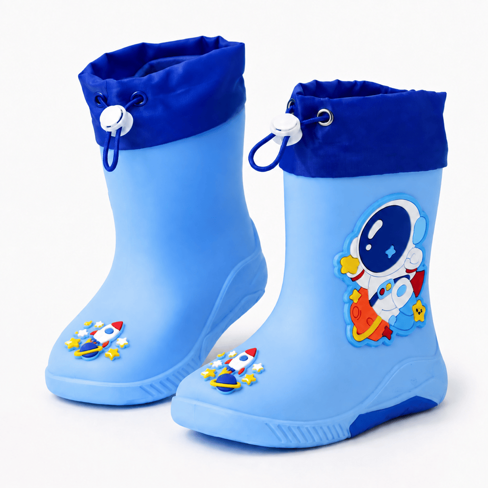 Boys' Rubber Rain Ankle Boots