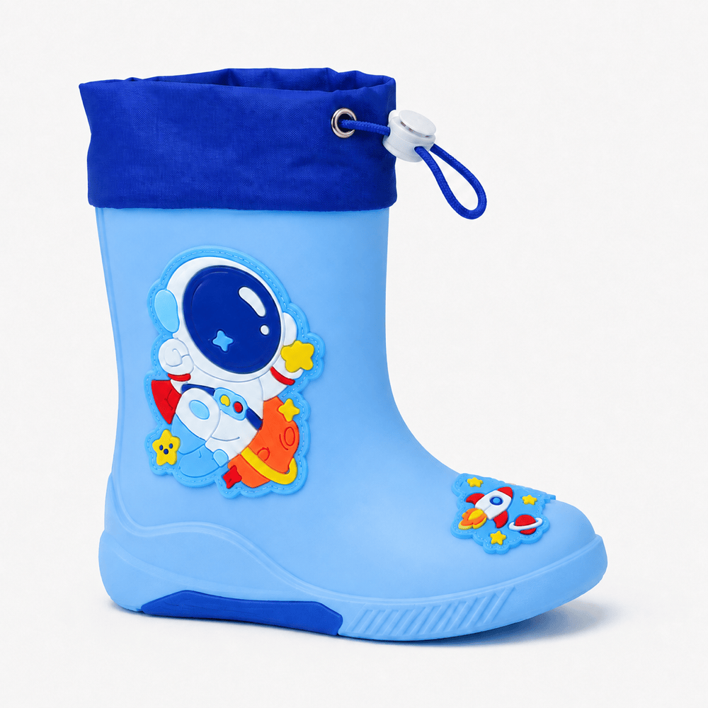 Boys' Rubber Rain Ankle Boots