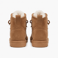 Boys' Winter Leather Ankle Boots