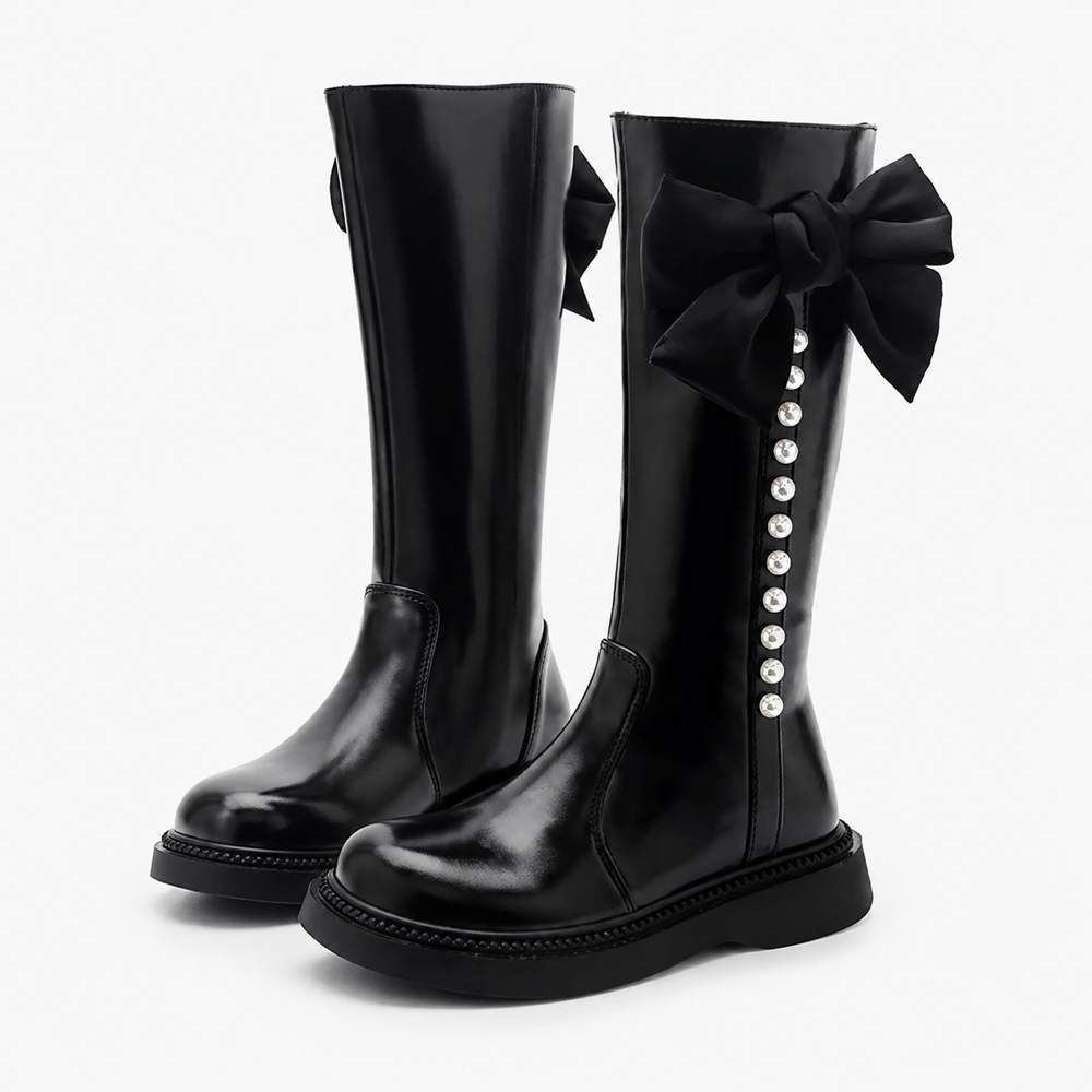 Girls' Leather Boots