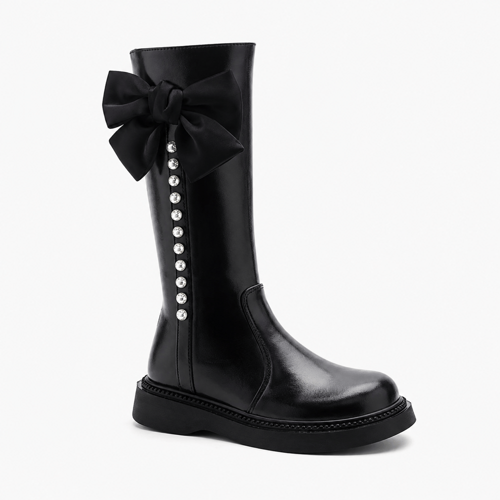 Girls' Leather Boots