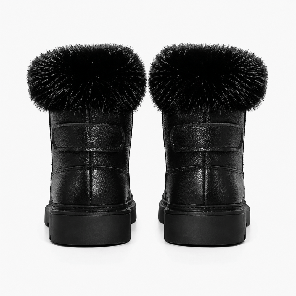 Girls' Leather Snow Boots