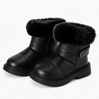 Girls' Leather Snow Boots
