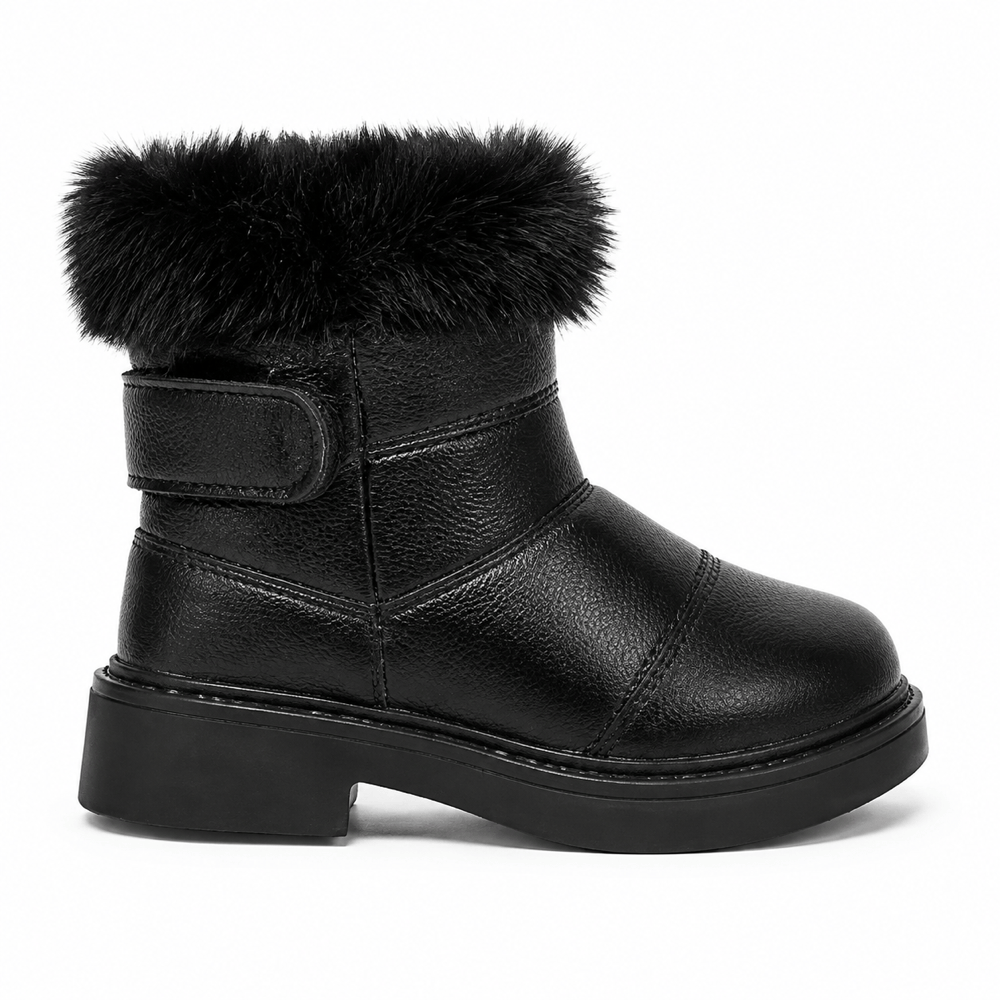 Girls' Leather Snow Boots