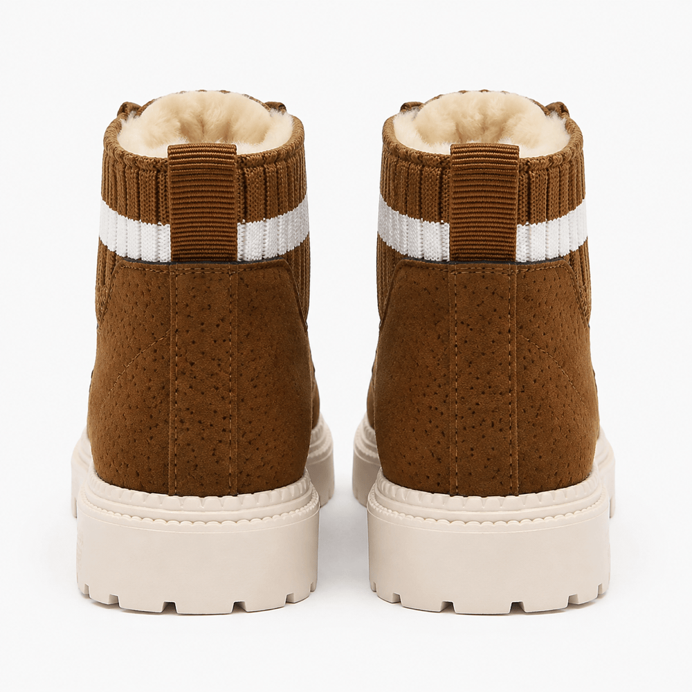 Girls' Lined Leather Boots