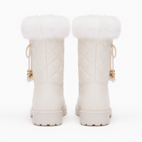 Girls' Winter Leather Boots