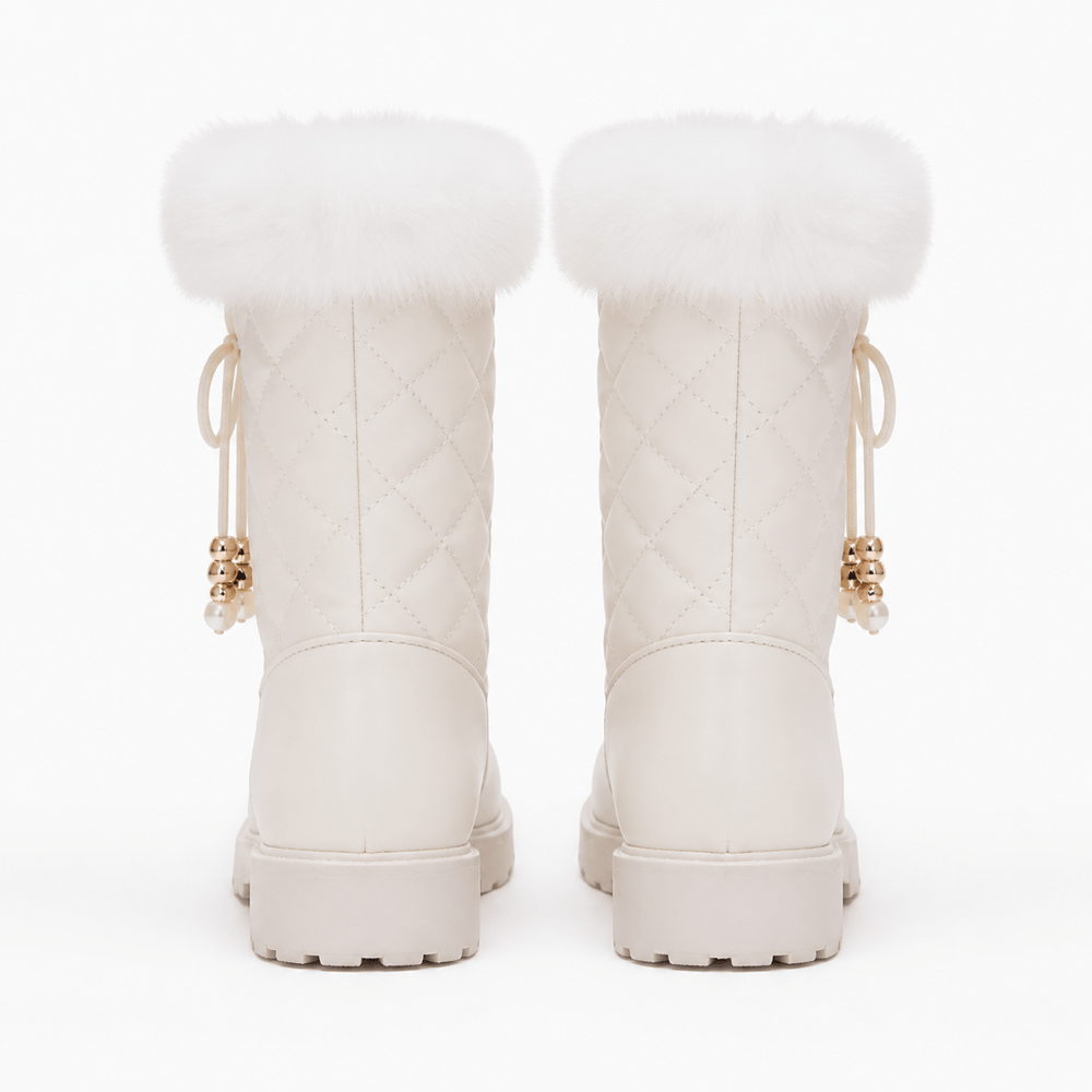 Girls' Winter Leather Boots