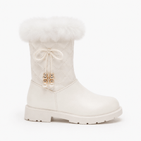Girls' Winter Leather Boots