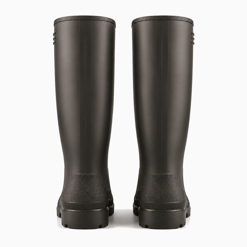 Men's Black Rubber Boots