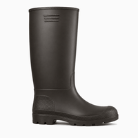 Men's Black Rubber Boots
