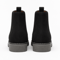 Men's Black Suede Boots