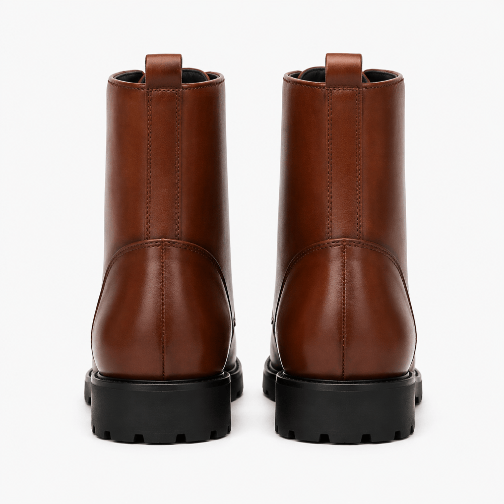 Men's Brown Leather Ankle Boots