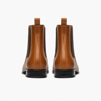 Men's Brown Leather Ankle Boots