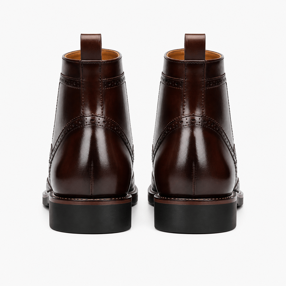 Men's Brown Leather Boots