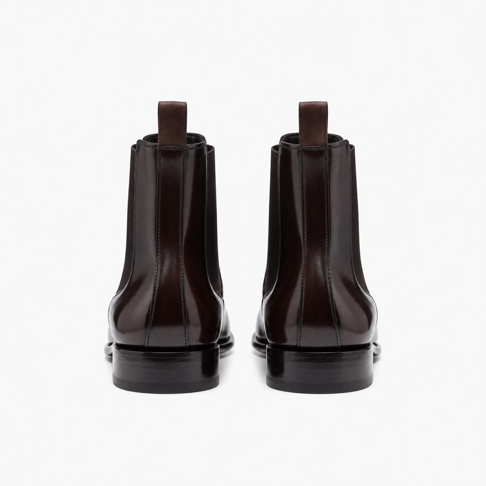 Men's Brown Leather Boots