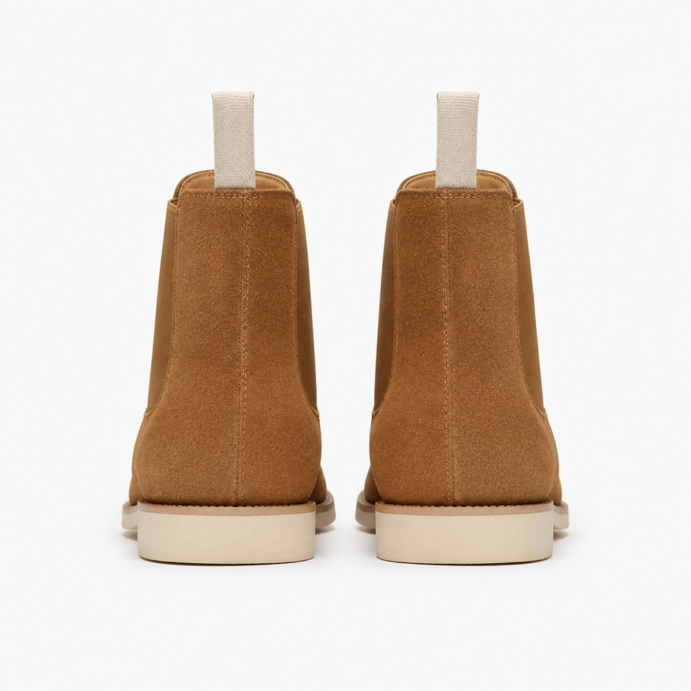 Men's Brown Suede Ankle Boots