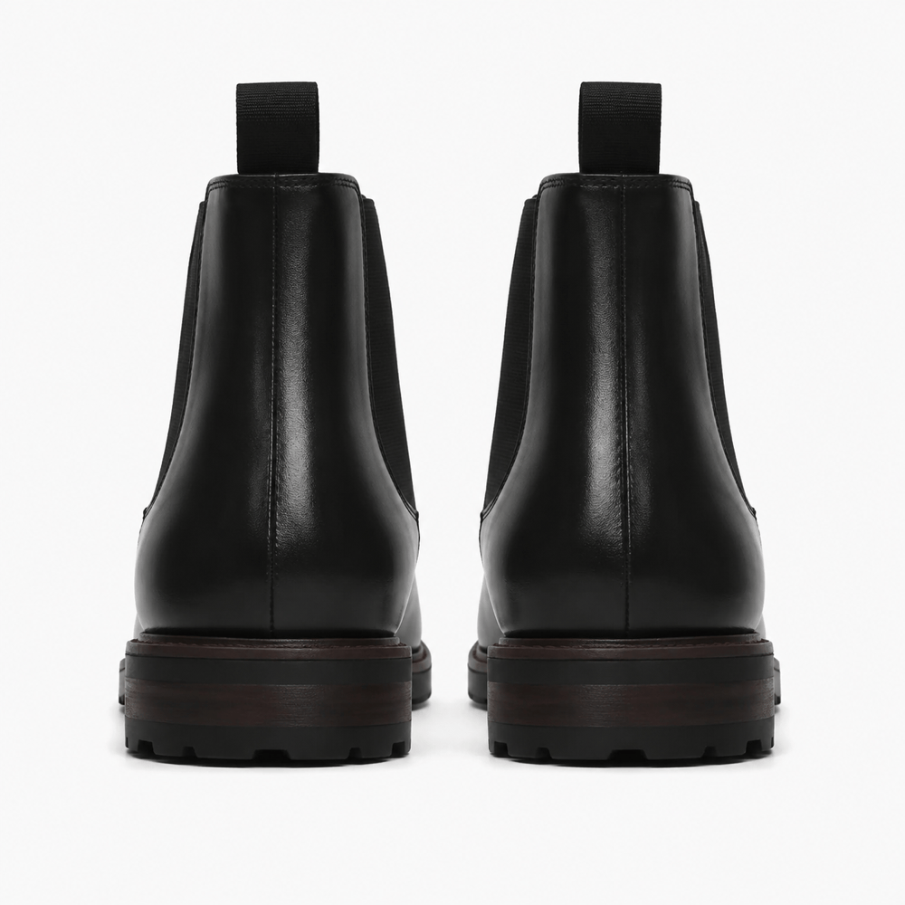 Men's Italian-Style Leather Ankle Boots