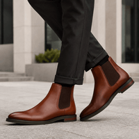 Men's Leather Chelsea Boots