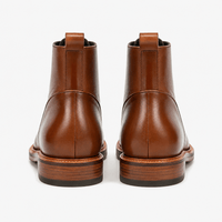 Men's Leather Lace-Up Ankle Boots
