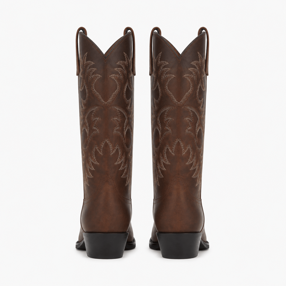 Men's Leather Western Boots