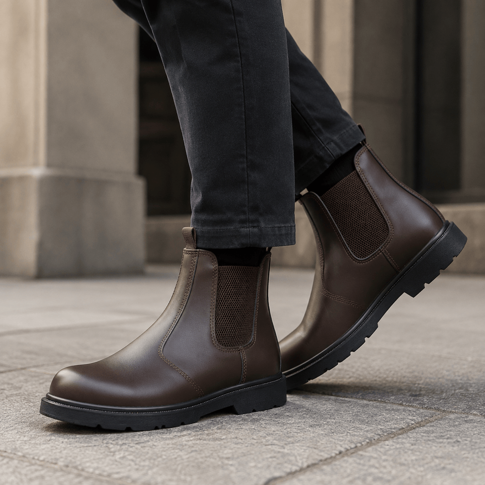 Men's Lined Leather Boots