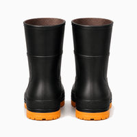 Men's Lined Rubber Ankle Boots
