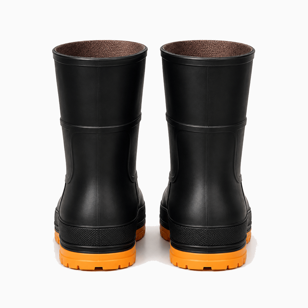 Men's Lined Rubber Ankle Boots