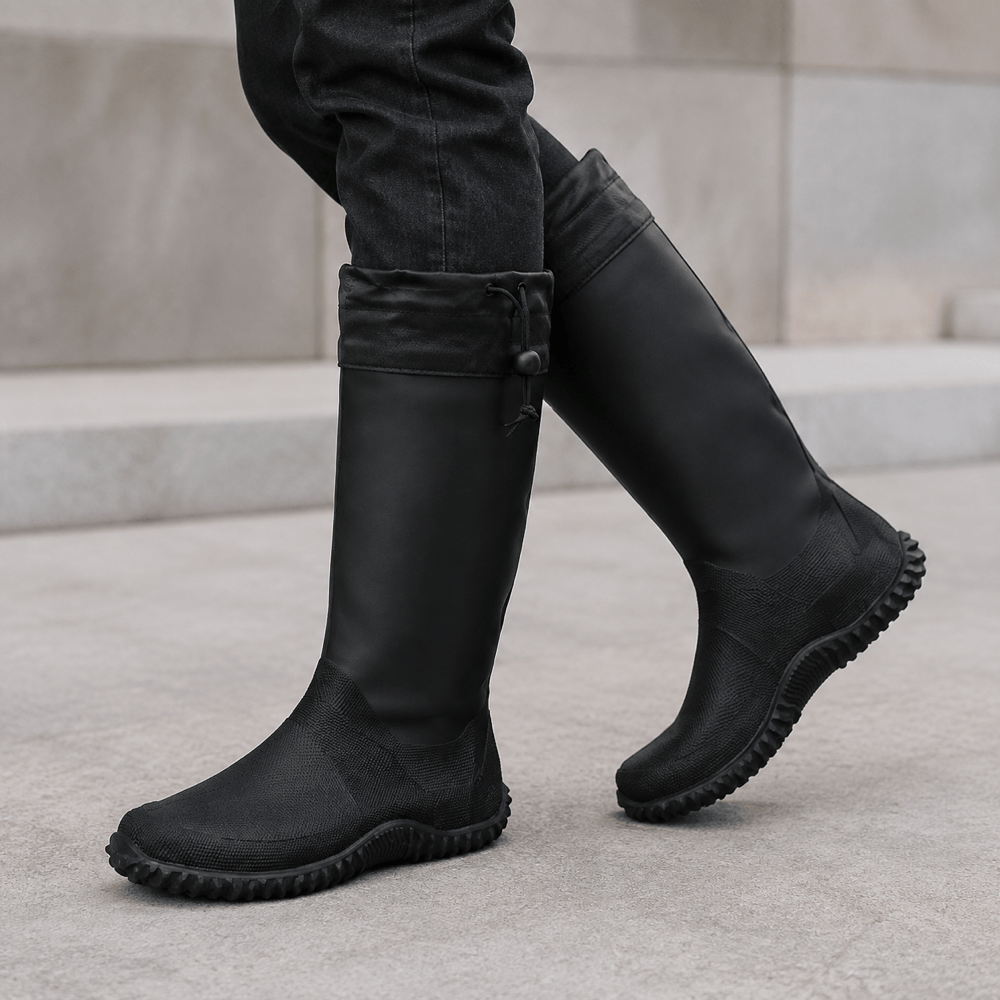 Men's Lined Rubber Rain Boots