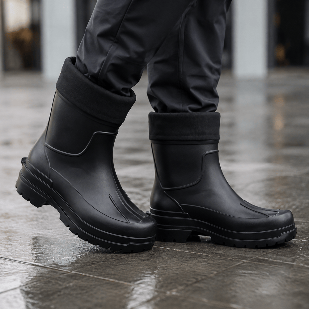 Men's Rubber Ankle Boots
