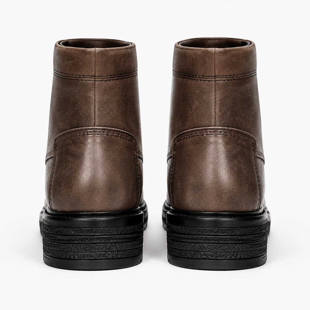 Men's Vintage Leather Ankle Boots