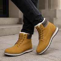 Men's Winter Leather Boots