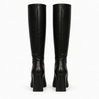Women's Black Leather Boots