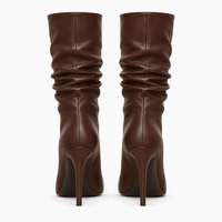 Women's Brown Leather Boots