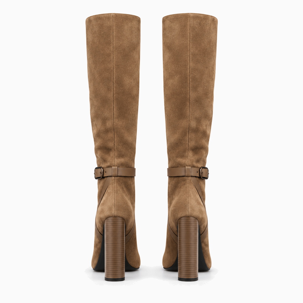 Women's Brown Suede Boots