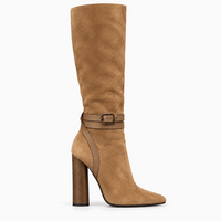 Women's Brown Suede Boots